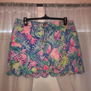 Lilly Pulitzer Mermaids Cove Collette Skort